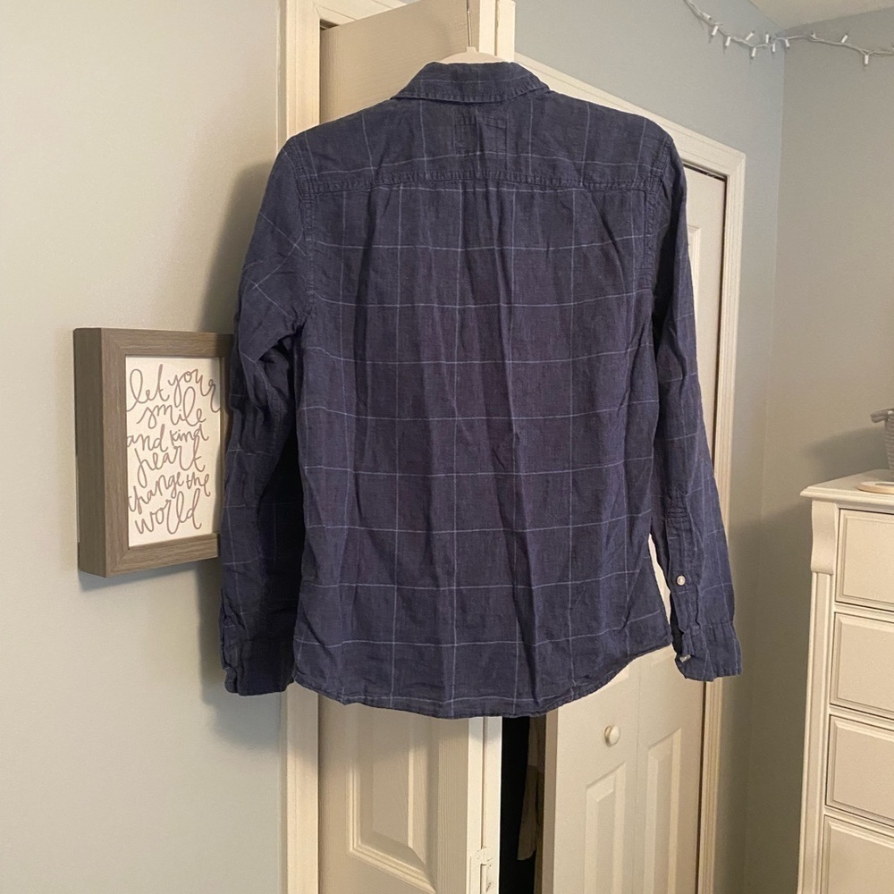 HOLLISTER Linen Button Down - Picture 7 of 12